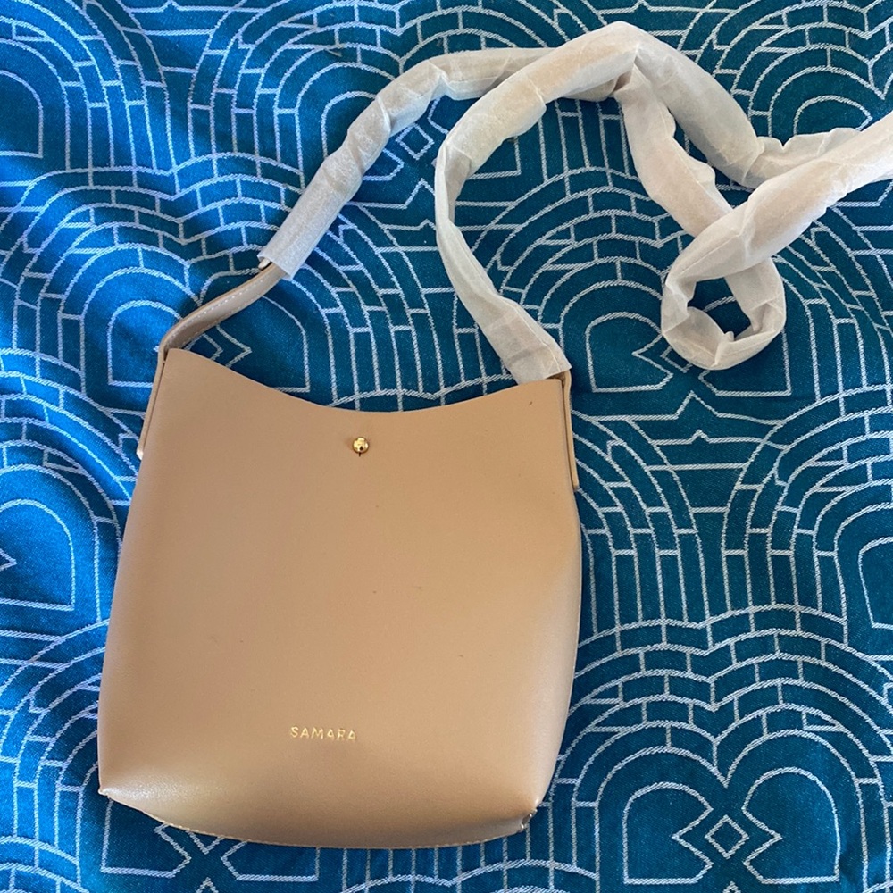Anthropologie Samara vegan leather ecofriendly shoulder bag